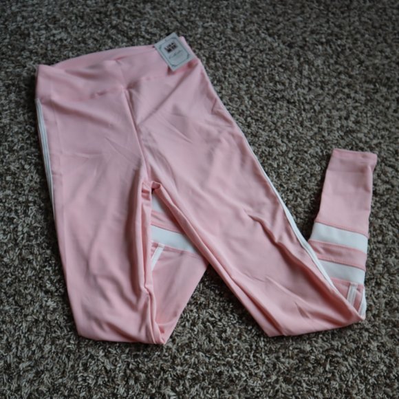 LIDA Women Pink Athletic Leggings Size S/M - Picture 1 of 11